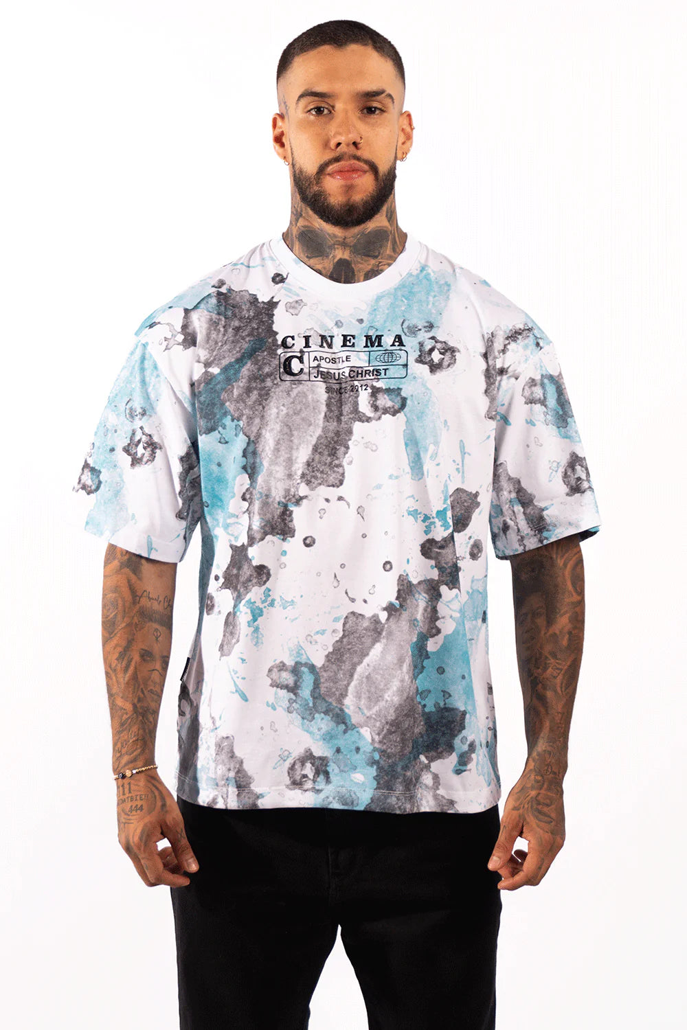 Playera Oversize Boxy Fit Trust Me 911