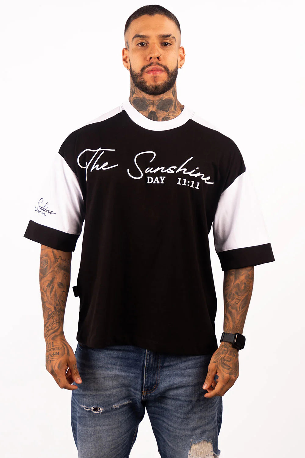 Playera Oversize Boxy Fit The Sunshine 11:11