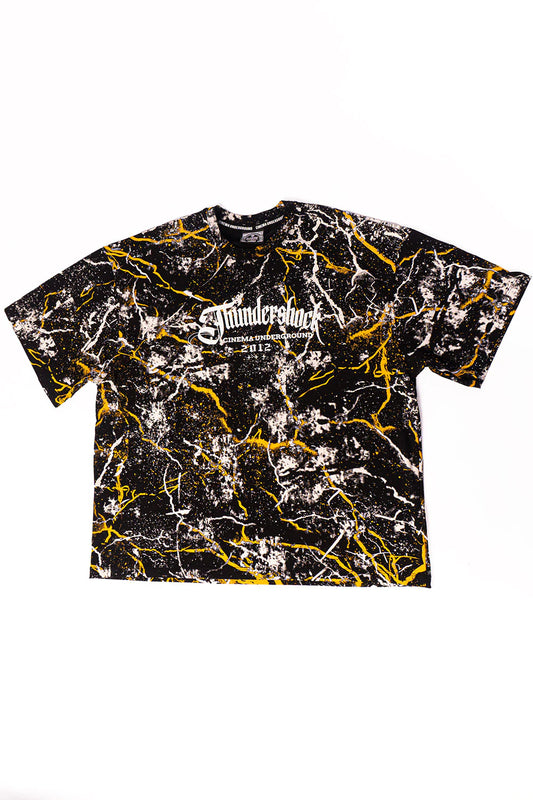 Playera Oversize Boxy Fit Thunder Pikachu