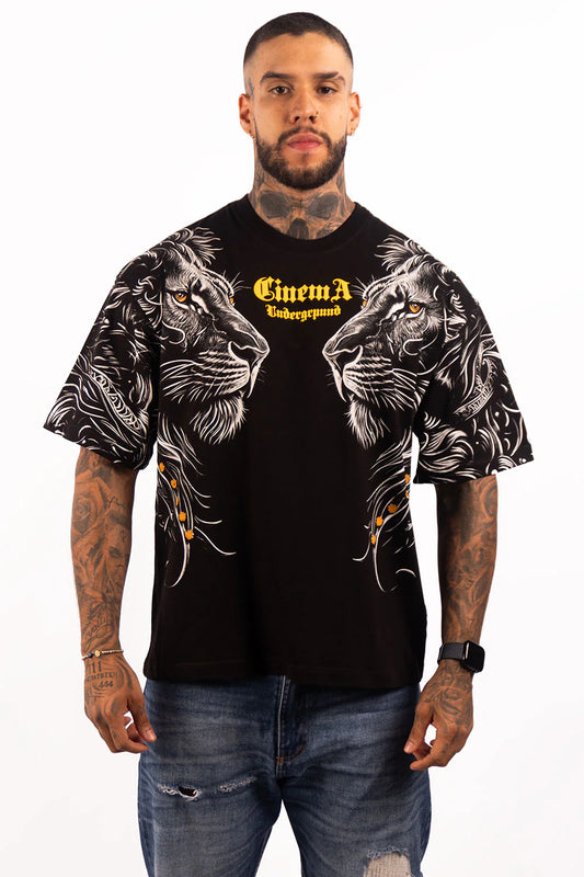 Playera Oversize Boxy fit Leon
